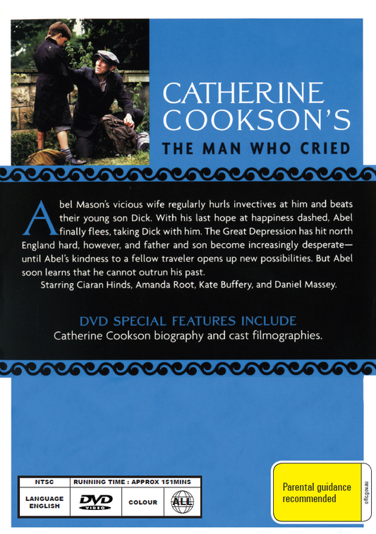 DVD cover of "The Man Who Cried" drama film featuring Ciaran Hinds and Kate Buffrey, from rareandcollectibledvds.
