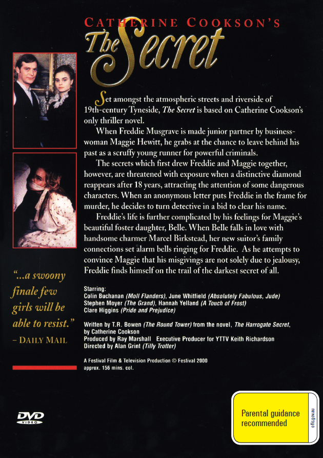 The Secret on DVD, drama movie featuring Adam Ironside and Stephen Moyer, from rareandcollectibledvds.
