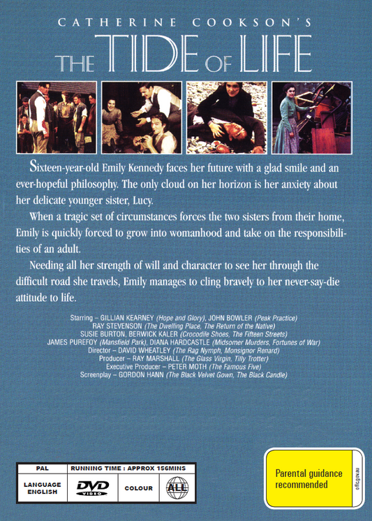 DVD of The Tide of Life romance movie featuring Gillian Kearney and Ray Stevenson, from Rare and Collectible DVDs.