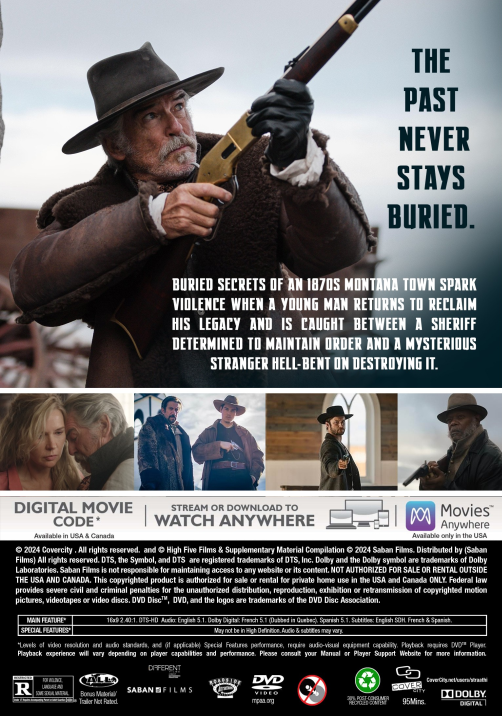 The Unholy Trinity DVD featuring Pierce Brosnan and Samuel L. Jackson, Western movie, collectible film on DVD.