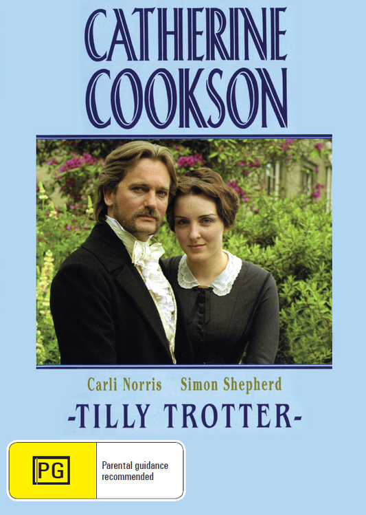 DVD cover of "Tilly Trotter" featuring Carli Norris and Simon Shepherd, from the rareandcollectibledvds movies and DVDs collection.
