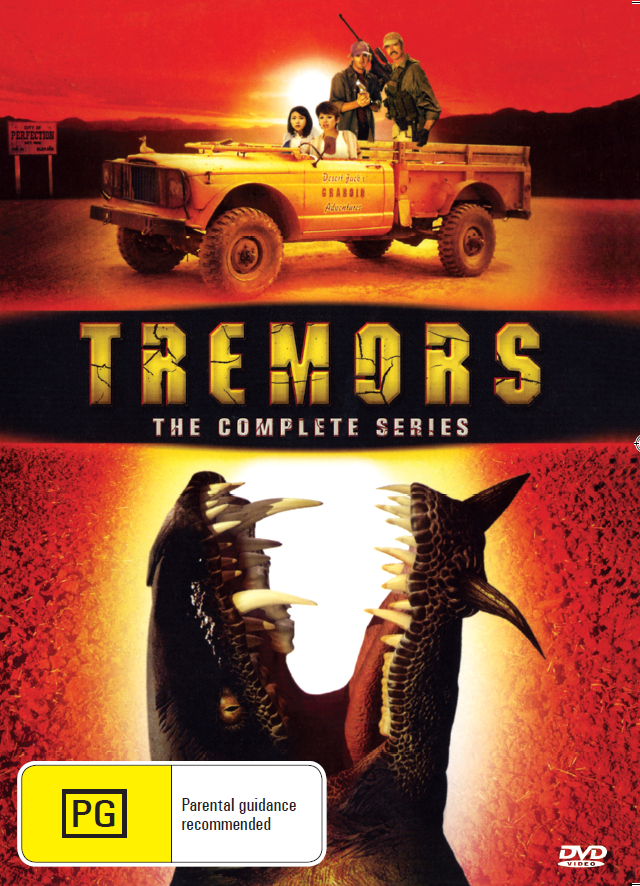 DVD cover of Tremors The Series, a comedy TV show featuring Victor Browne and Gladise Jimenez, from Rare and Collectible DVDs.
