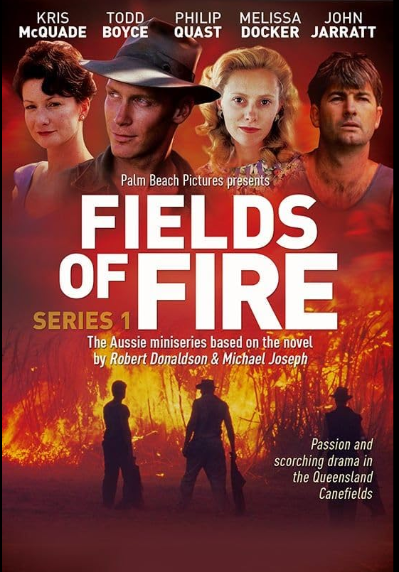 Fields of Fire DVD mini-series featuring Todd Boyce and Melissa Docker, drama TV series on a DVD from Rare and Collectible DVDs.