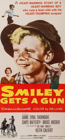 DVD cover of "Smiley Gets a Gun" drama movie featuring Sybil Thorndike and Chips Rafferty, from Rare and Collectible DVDs.