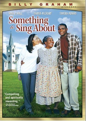 DVD cover for "Something to Sing About" movie featuring Irma P. Hall and Darius McCrary, from Rare and Collectible DVDs.