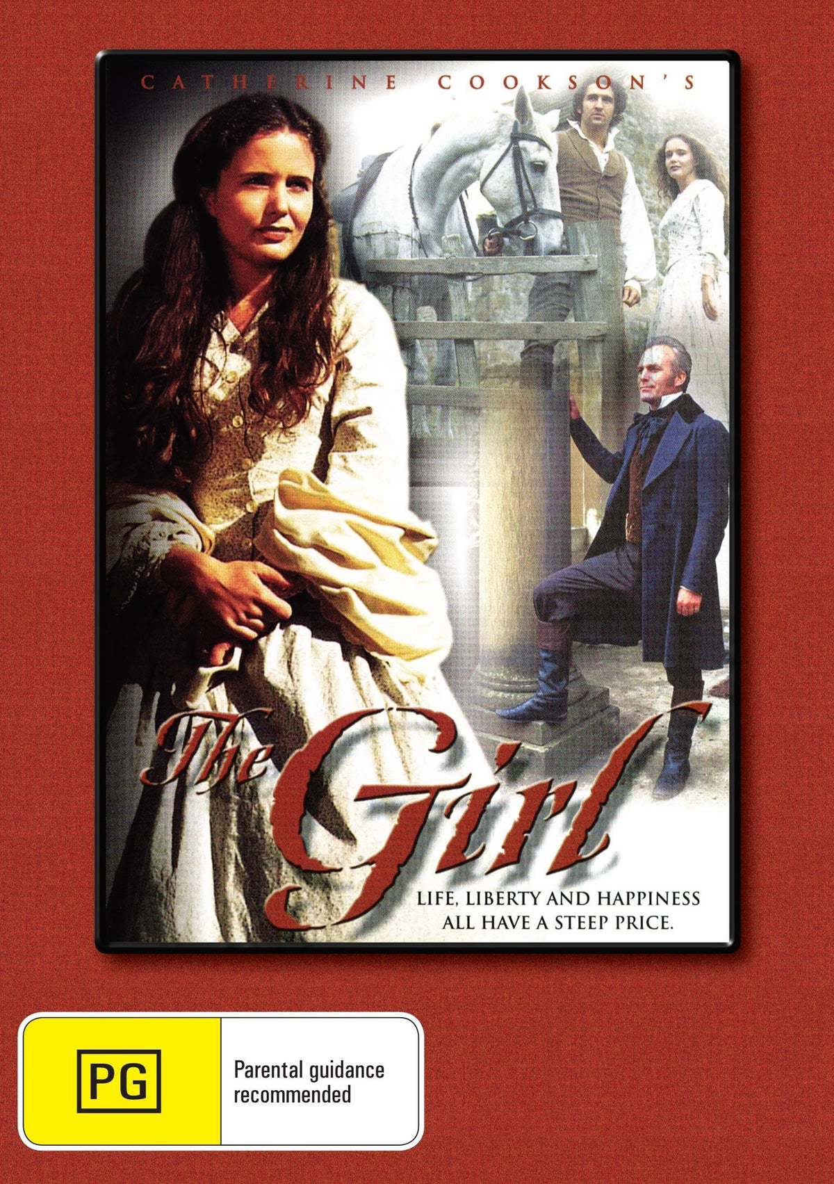 DVD of The Girl drama featuring Mark Benton and Susan Jameson, from rareandcollectibledvds, showing the movie cover Artwork.