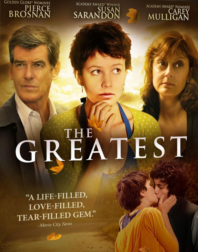 The Greatest DVD featuring romance film with Carey Mulligan and Aaron Taylor-Johnson, from rareandcollectibledvds.