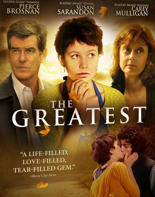 The Greatest DVD featuring romance film with Carey Mulligan and Aaron Taylor-Johnson, from rareandcollectibledvds.