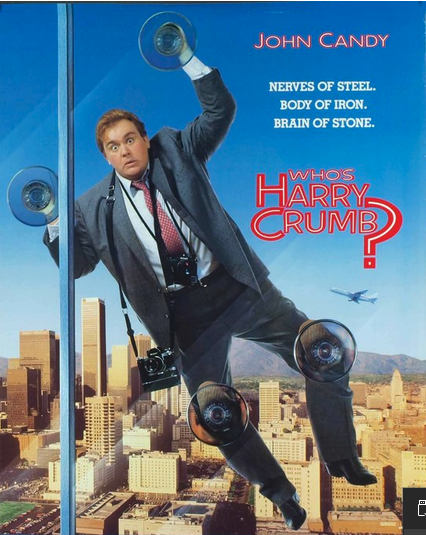 DVD of the comedy movie "Who's Harry Crumb?" starring John Candy and Jeffrey Jones, from rareandcollectibledvds.