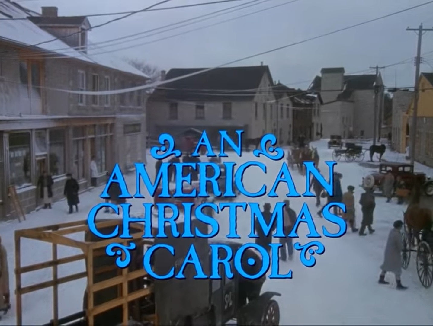 American Christmas Carol DVD featuring Henry Winkler and David Wayne, a holiday drama available from Rare and Collectible DVDs.