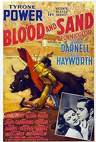 Blood and Sand DVD featuring Tyrone Power and Linda Darnell, vintage sports drama with classic film poster art.