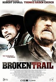 Broken Trail DVD featuring Robert Duvall and Thomas Haden Church, action film with rugged western scenery, from RareAndCollectibleDVDs.
