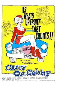 Carry On Cabby DVD featuring Sidney James and Hattie Jacques, a classic comedy with cast members in character.