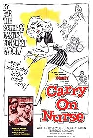 Carry on Nurse DVD featuring Kenneth Williams and Hattie Jacques, a classic comedy with iconic performances.