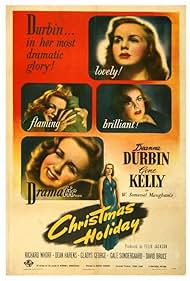 DVD of Christmas Holiday drama featuring Deanna Durbin and Gene Kelly, from Rare and Collectible DVDs, with festive holiday scenes.