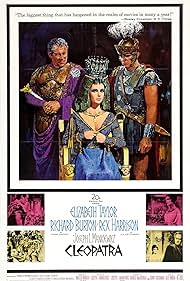 Elizabeth Taylor and Richard Burton in Cleopatra DVD, drama film featuring iconic performances.