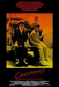 DVD of Crossroads drama featuring Ralph Macchio and Joe Seneca, with cover art showing the film's main characters.