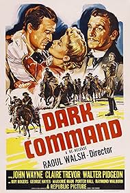 Dark Command DVD featuring Claire Trevor and John Wayne, a classic drama film with vintage movie poster artwork.