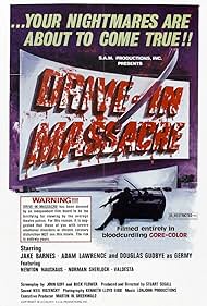 Drive In Massacre DVD featuring horror film with John F. Goff and Steve Vincent, collectible DVD from rareandcollectibledvds.