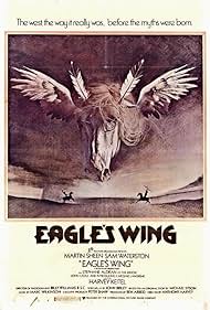 Western DVD titled Eagle's Wing featuring Martin Sheen and Sam Waterston, displayed with cover art and spine.