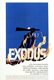 DVD cover of Exodus, a war film starring Paul Newman and Eva Marie Saint, in a rareandcollectibledvds collectible edition.