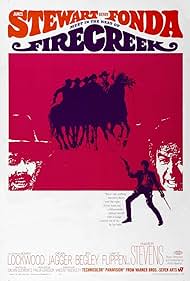 DVD of Firecreek drama featuring James Stewart and Henry Fonda, displayed on a plain background.