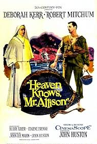 Heaven Knows Mr. Allison DVD featuring Robert Mitchum and Deborah Kerr, war film with vintage cover art.