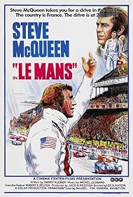Le Mans DVD featuring Steve McQueen and Siegfried Rauch in an action racing film, collectible movie on DVD.