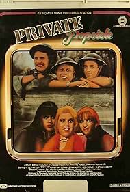 DVD cover of Lemon Popsicle 4: Private Popsicle, a comedy film starring Yftach Katzur and Zachi Noy, from Rareandcollectibledvds.