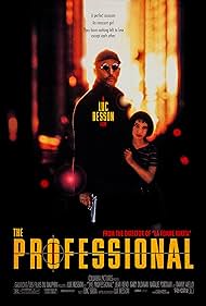 DVD of Léon: The Professional featuring Jean Reno and Gary Oldman, crime genre, with cover art showing main characters.