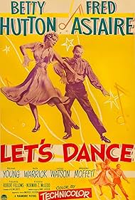 Let's Dance DVD featuring Betty Hutton and Fred Astaire, a classic comedy film with vintage movie posters.