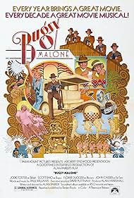 DVD cover of Bugsy Malone comedy movie featuring Jodie Foster and Florence Garland, released by Timeless Classic DVD.