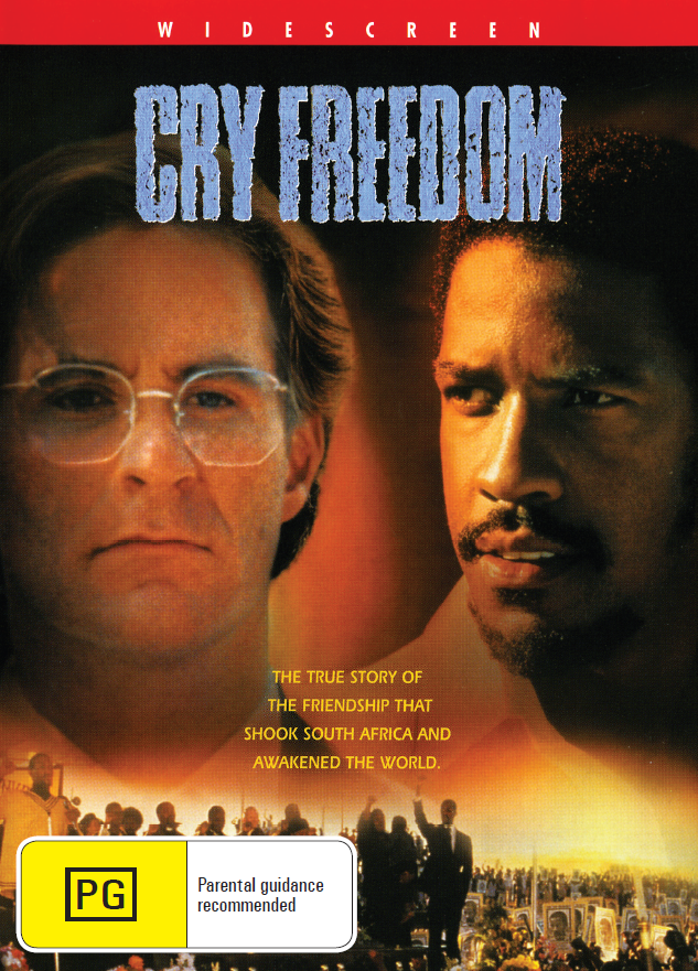 Cry Freedom DVD featuring Denzel Washington and Kevin Kline, drama movie from Timeless Classic DVD collection.