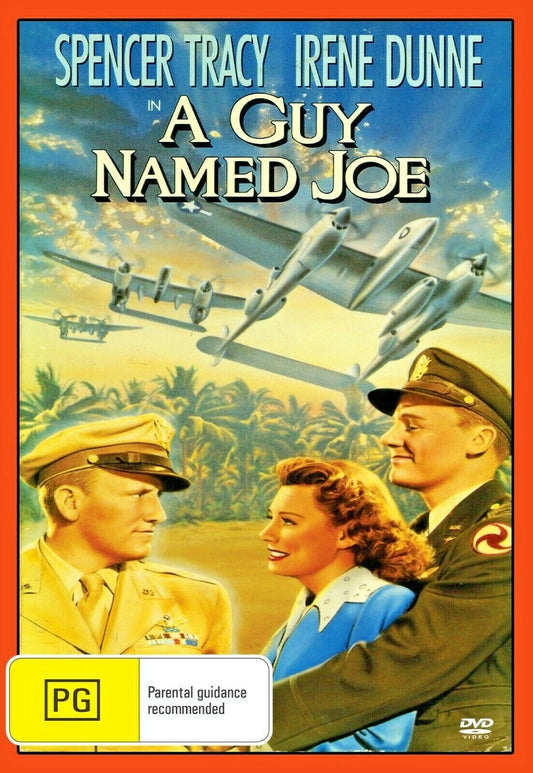 DVD of "A Guy Named Joe" drama film featuring Spencer Tracy and Irene Dunne, from Timeless Classic DVD collection.