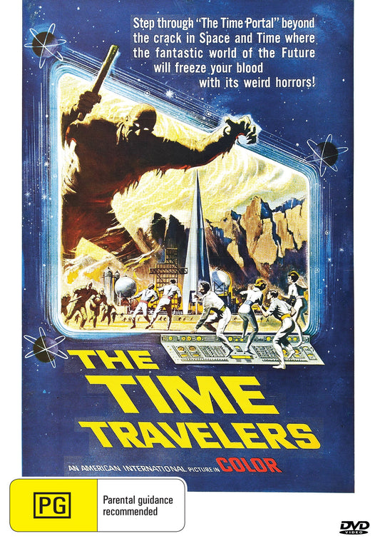 The Time Travelers DVD featuring sci-fi movie with Preston Foster and Philip Carey, from Timeless Classic DVD collection.
