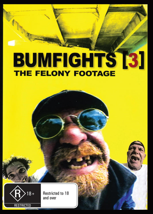 Bumfights Vol 3 : The Felony Footage rareandcollectibledvds