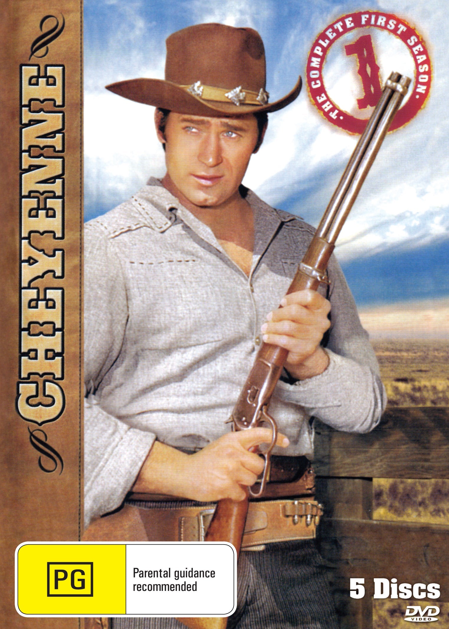 Buy Online Cheyenne Season 1 (1955) - DVD - Clint Walker | Best Shop for Old classic and hard to find movies on DVD - Timeless Classic DVD