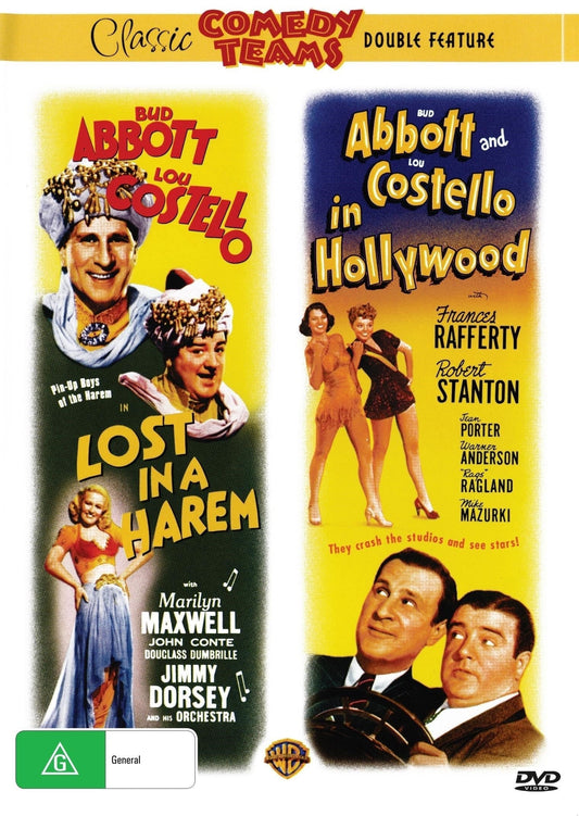 Lost in a Harem / Abbott And Costello In Hollywood rareandcollectibledvds