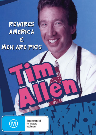 Tim Allen Rewires America and All Men Are Pigs rareandcollectibledvds