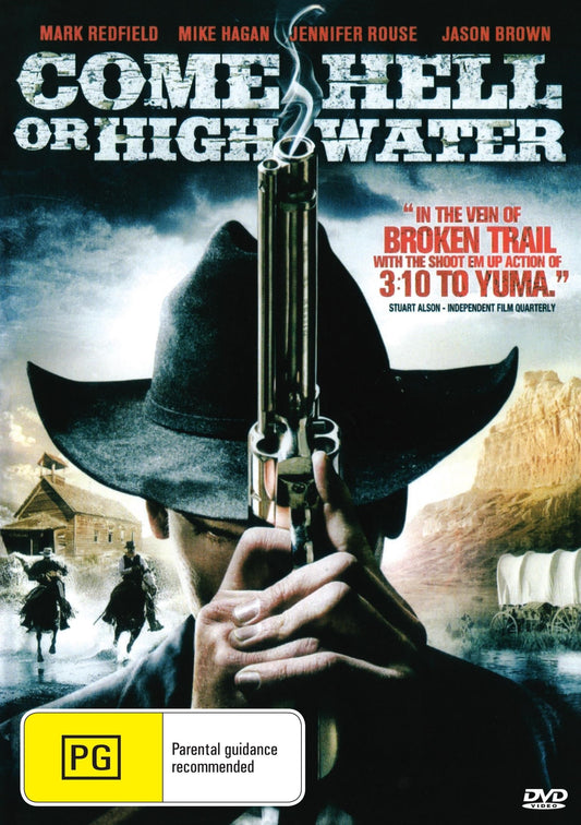 Come Hell Or High Water DVD, drama movie starring Mark Redfield and Michael Hagan, with a cover image showing the film artwork.