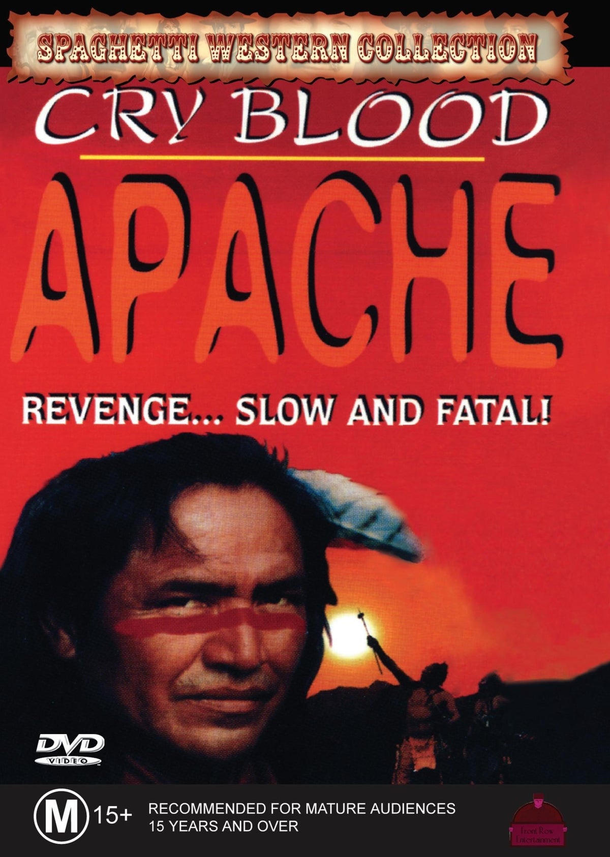 Cry Blood Apache DVD featuring drama with Jody McCrea and Maria Gahva, from Rare and Collectible DVDs.