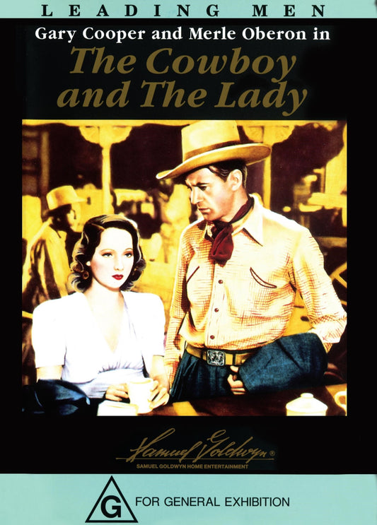 DVD of The Cowboy and the Lady Western movie featuring Gary Cooper and Merle Oberon, collectible film from rareandcollectibledvds.