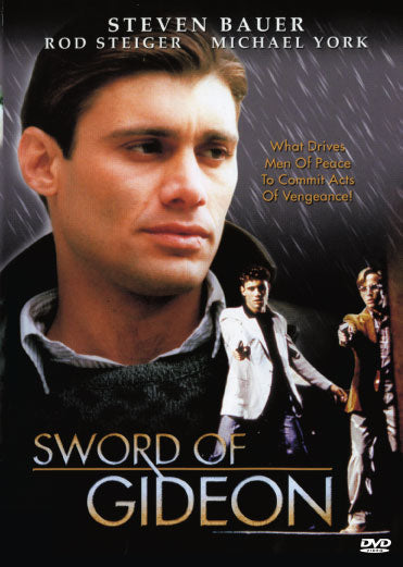 Sword of Gideon DVD featuring action scenes with Steven Bauer and Michael York from the movies and DVDs collection.