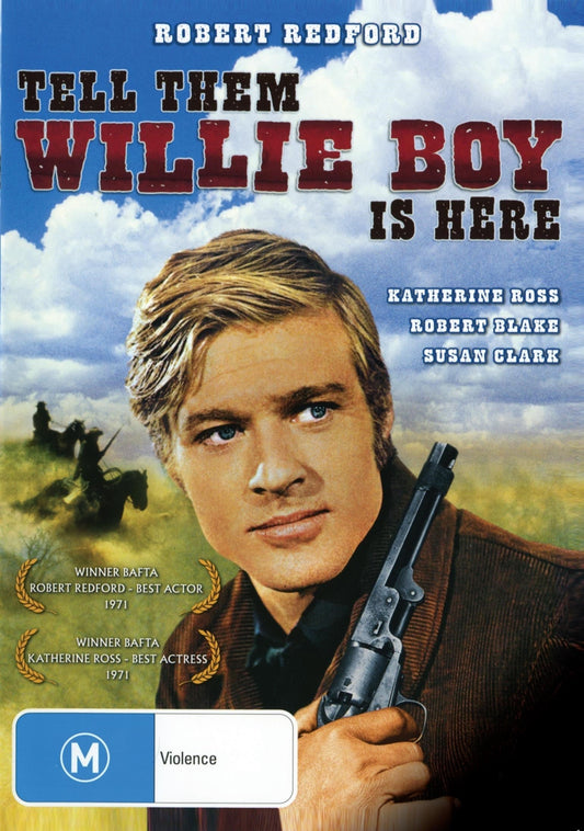Tell Them Willie Boy Is Here DVD featuring Western film with Robert Redford and Katharine Ross, from rareandcollectibledvds.