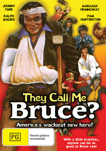 They Call Me Bruce DVD featuring Johnny Yune and Margaux Hemingway, comedy movie from Rare and Collectible DVDs.