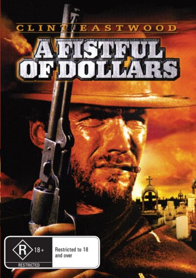 A Fistful of Dollars DVD featuring Clint Eastwood and Gian Maria Volonte, action movie from the Movies & DVDs collection.