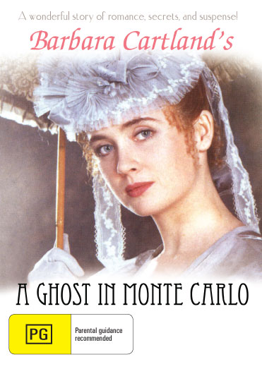 DVD cover of "A Ghost in Monte Carlo" drama featuring Sarah Miles and Oliver Reed, from rareandcollectibledvds.