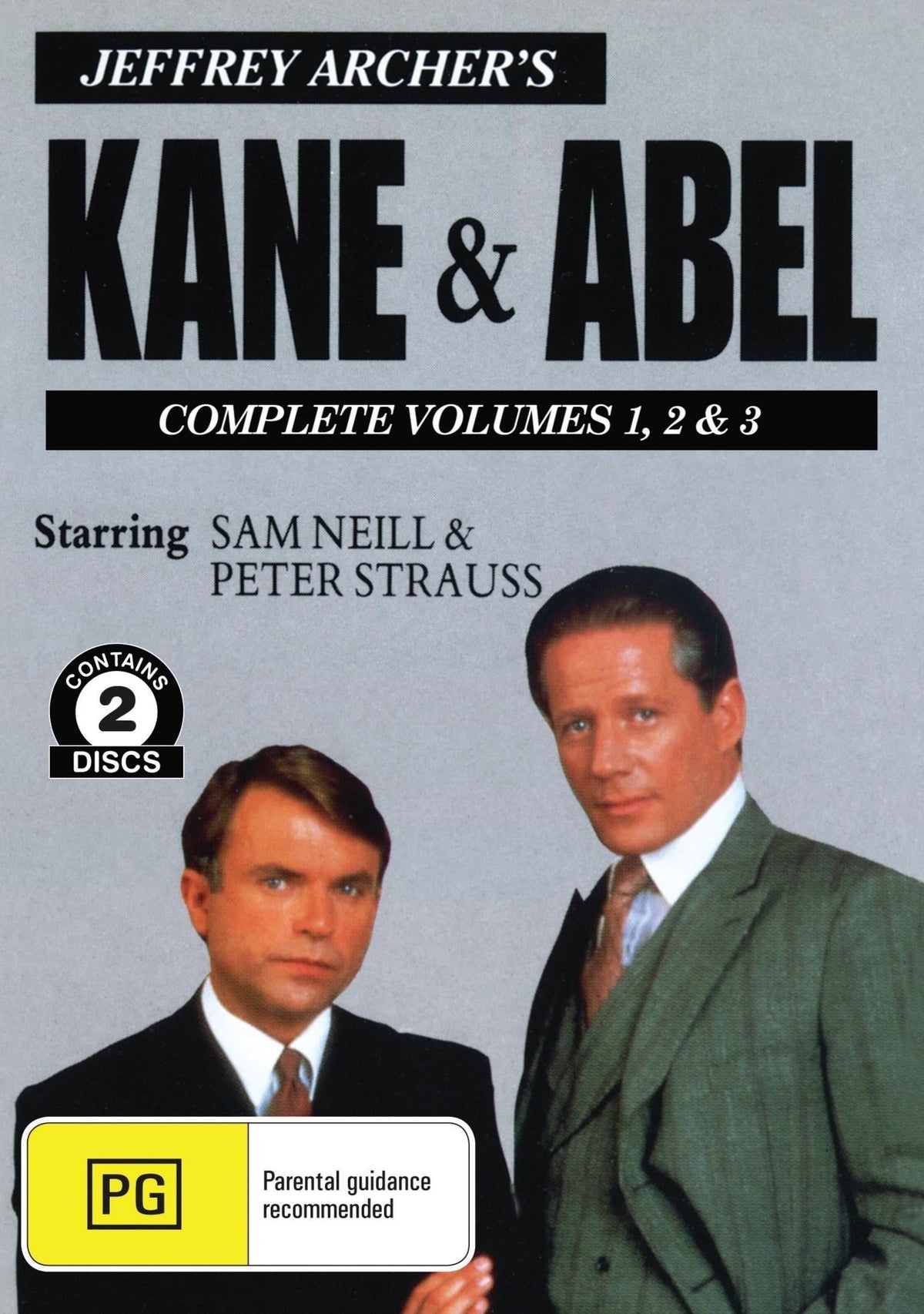 Kane & Abel DVD movie featuring Kelly K. Learman and Peter Strauss, drama film from rareandcollectibledvds.