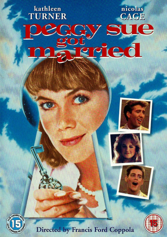 Peggy Sue Got Married DVD featuring Kathleen Turner and Nicolas Cage, fantasy movie from Rare and Collectible DVDs collection.