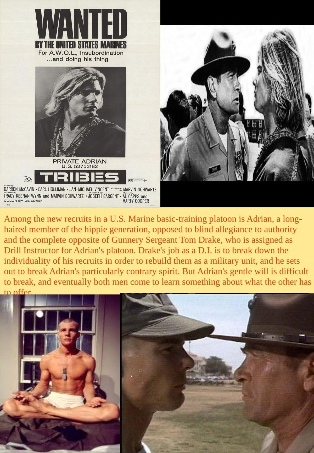 Drama DVD Tribes featuring Darren McGavin and Earl Holliman, from rareandcollectibledvds, showing the DVD case and cover art.
